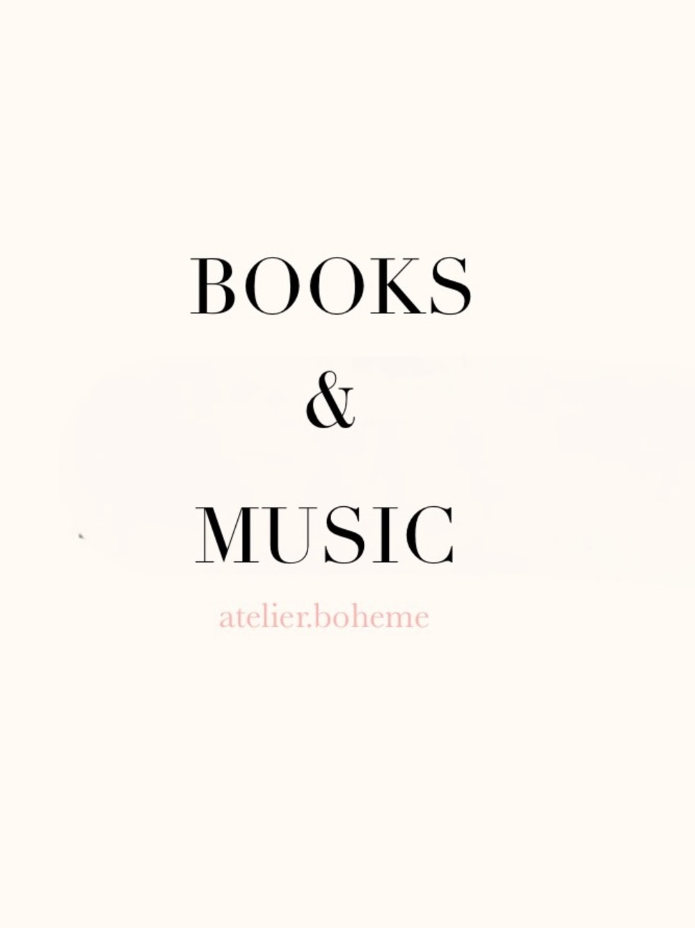 Shop Books + Music